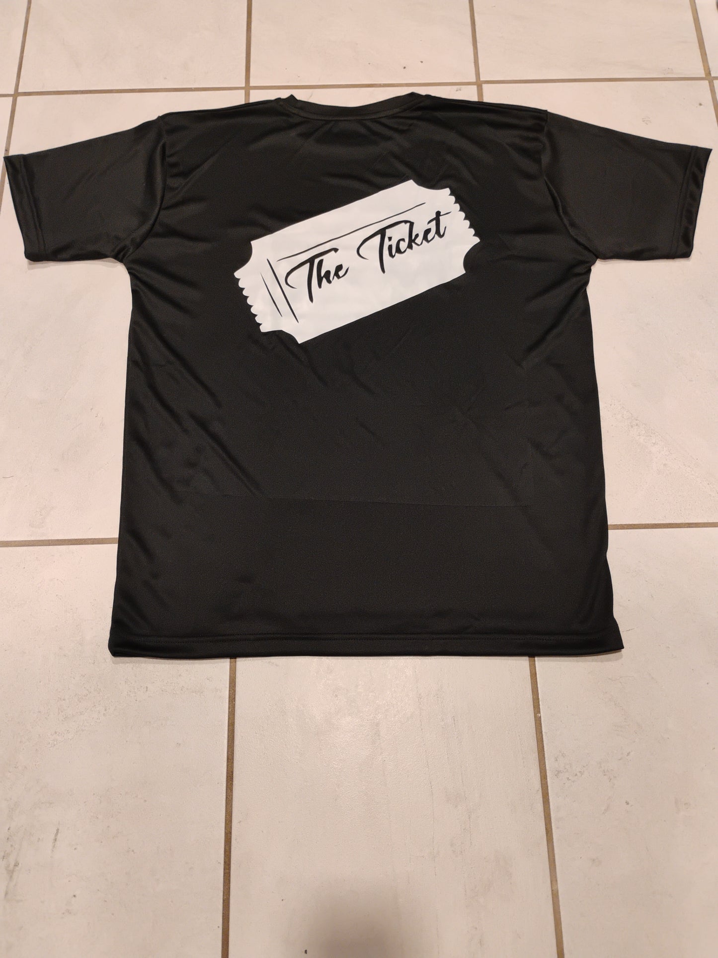 The Ticket - Classic Black Tee