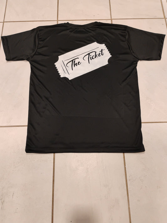 The Ticket - Classic Black Tee